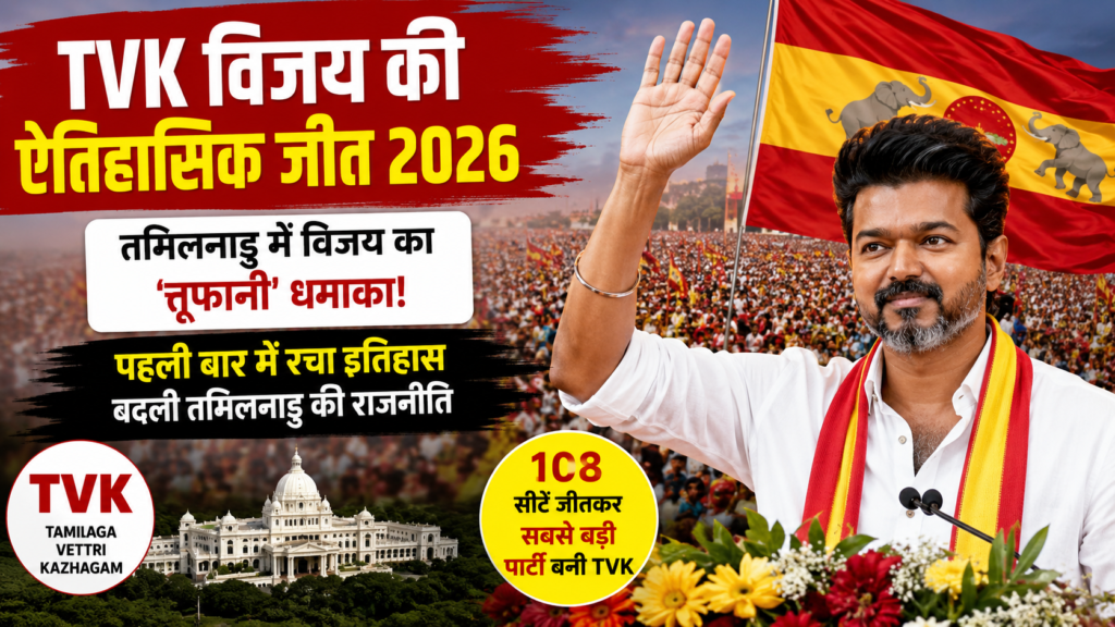 TVK विजय की ऐतिहासिक जीत 2026