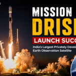Mission Drishti लॉन्च के दौरान SpaceX Falcon 9 रॉकेट के साथ भारत के निजी Earth Observation Satellite की तस्वीरI